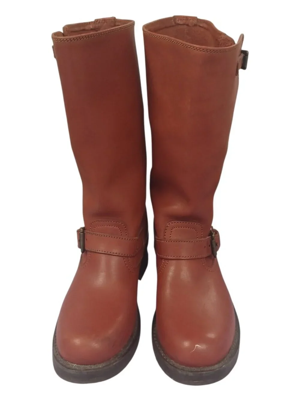 Frye 77515  Redwood Engineer Motorcycle Leather Womens Boot Size 71/2 B - Picture 3 of 11